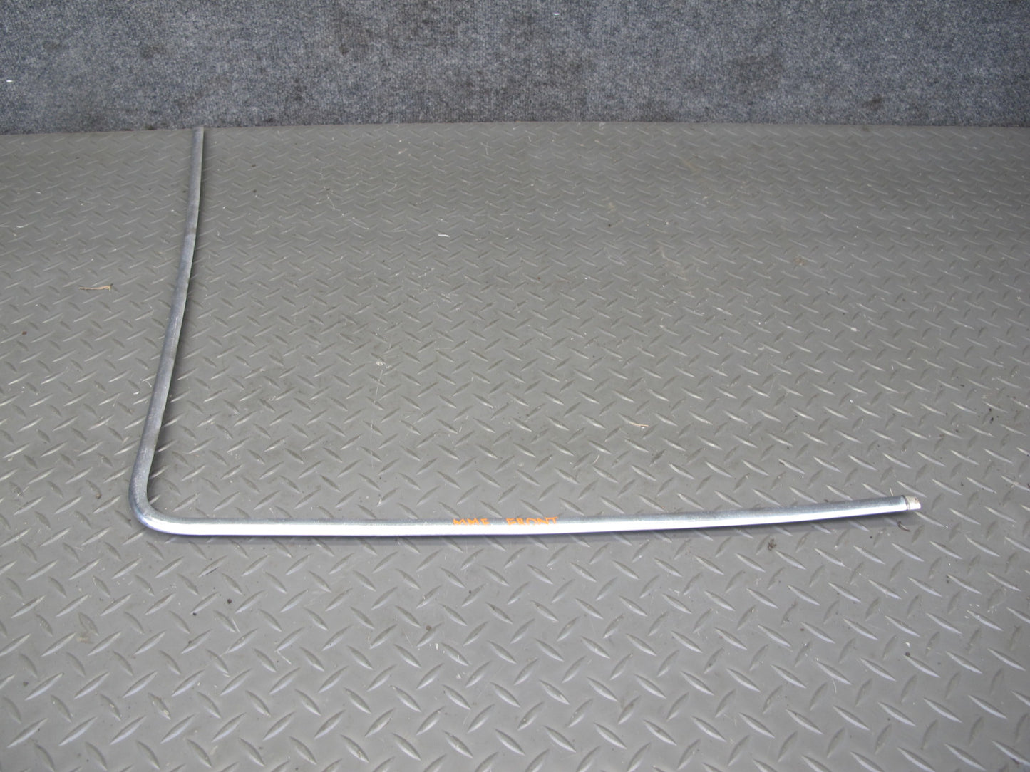 75-85 Mercedes W123 Front Windshield Exterior A Pillar Chrome Trim Molding Set