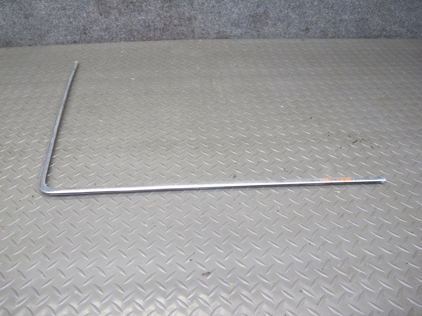 75-85 Mercedes W123 Front Windshield Exterior A Pillar Chrome Trim Molding Set
