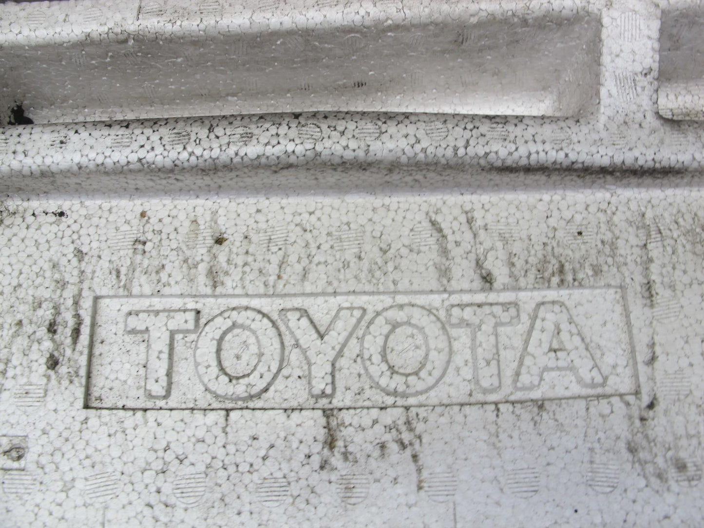 91-95 Toyota SW21L MR2 Rear Bumper Reinforcement Impact Bar w Foam Absorber OEM