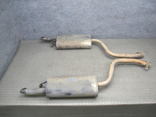 98-00 Lexus UCF20L LS400 Set of 2 Rear Left & Right Exhaust Muffler OEM