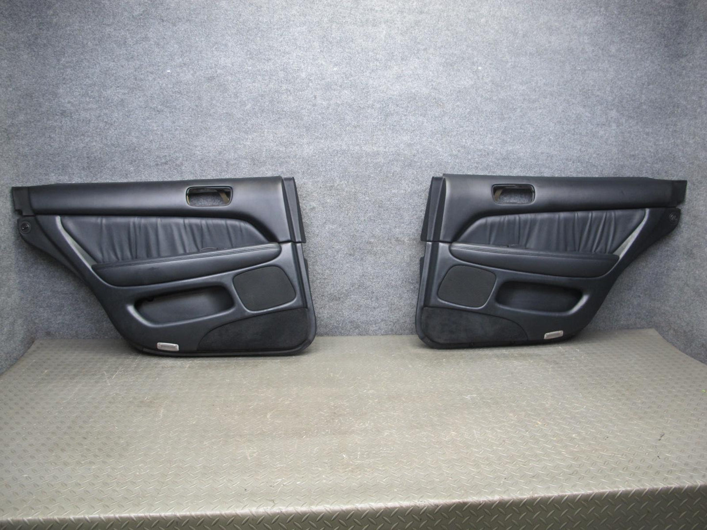98-00 Lexus UCF20L LS400 Set of 2 Rear Door Interior Trim Cover Panel OEM