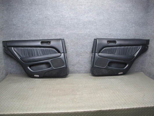 98-00 Lexus UCF20L LS400 Set of 2 Rear Door Interior Trim Cover Panel OEM
