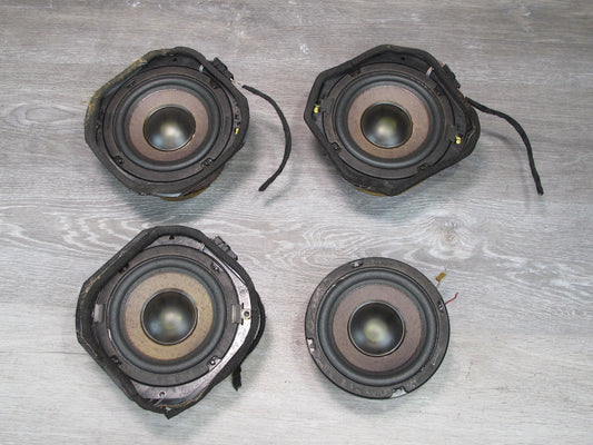 94-99 Mercedes W140 S-class Set of 4 Rear Deck Parcel Shelf Bose Speaker OEM