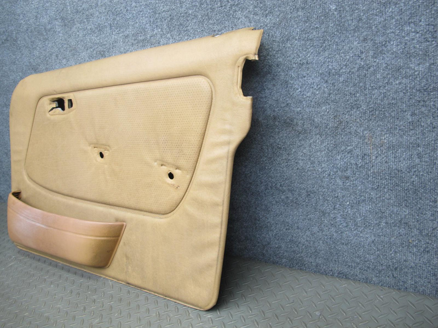 80-85 Mercedes W123 Sedan Front Right Door Interior Trim Panel w Armrest OEM