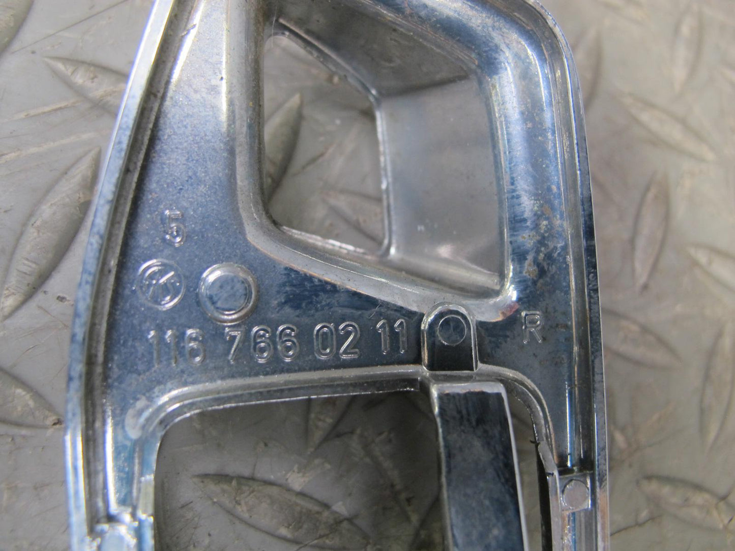 80-85 Mercedes W123 Sedan Front Right Door Interior Trim Panel w Armrest OEM
