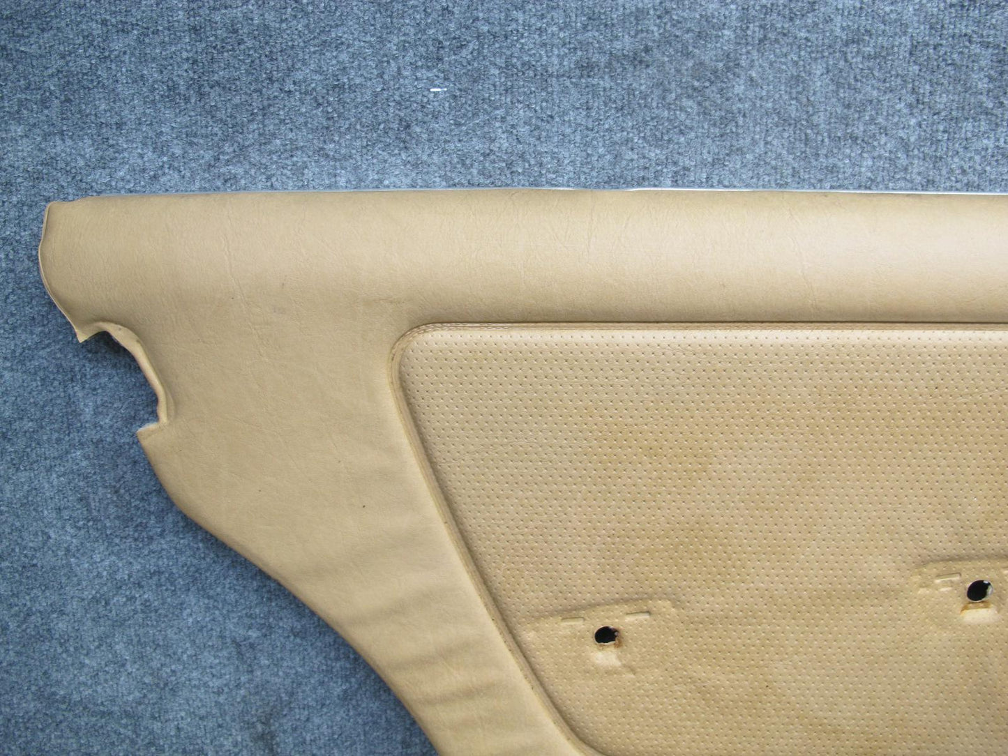 80-85 Mercedes W123 Sedan Rear Door Interior Trim Cover Panel Set w Armrest OEM