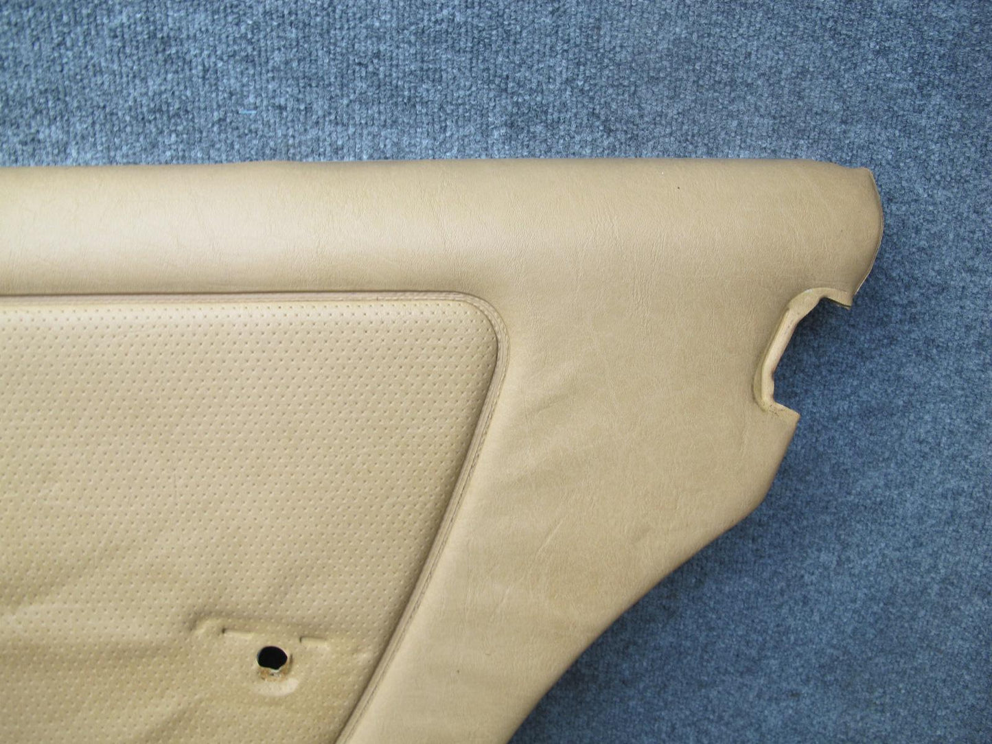 80-85 Mercedes W123 Sedan Rear Door Interior Trim Cover Panel Set w Armrest OEM