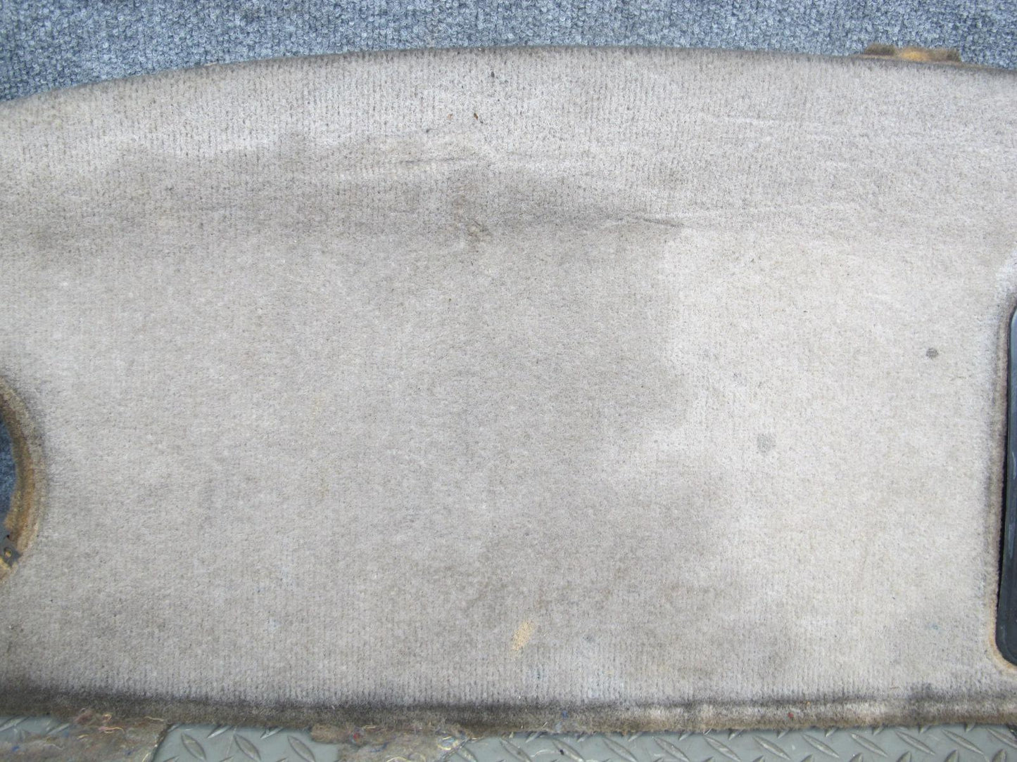 77-85 Mercedes W123 Sedan Rear Parcel Shelf Cover Panel OEM