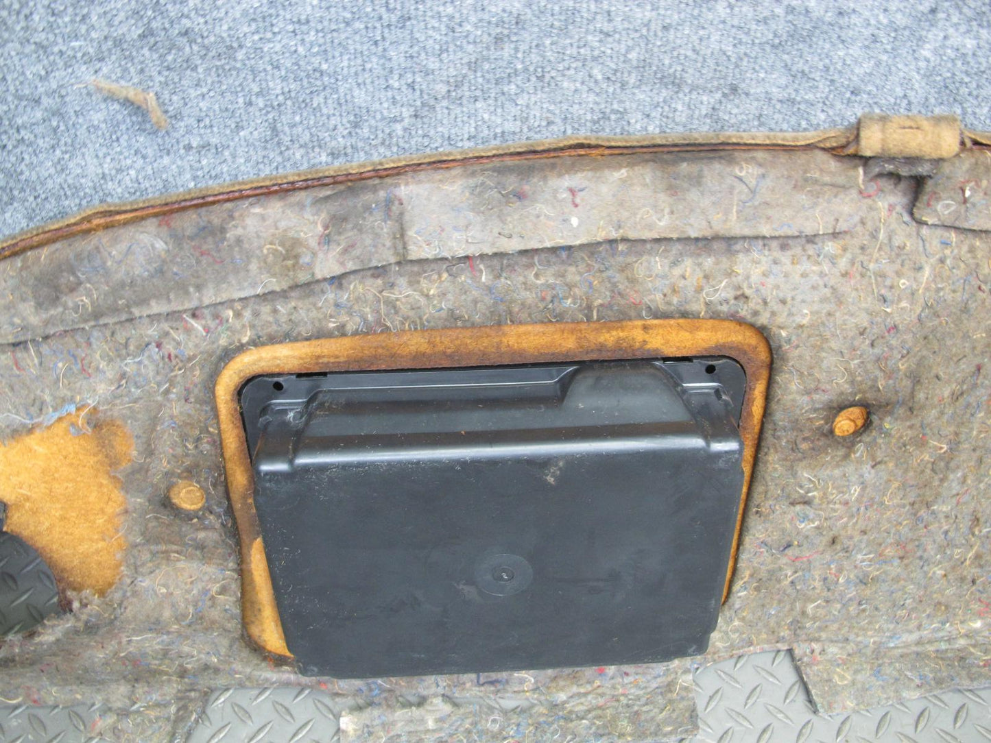 77-85 Mercedes W123 Sedan Rear Parcel Shelf Cover Panel OEM