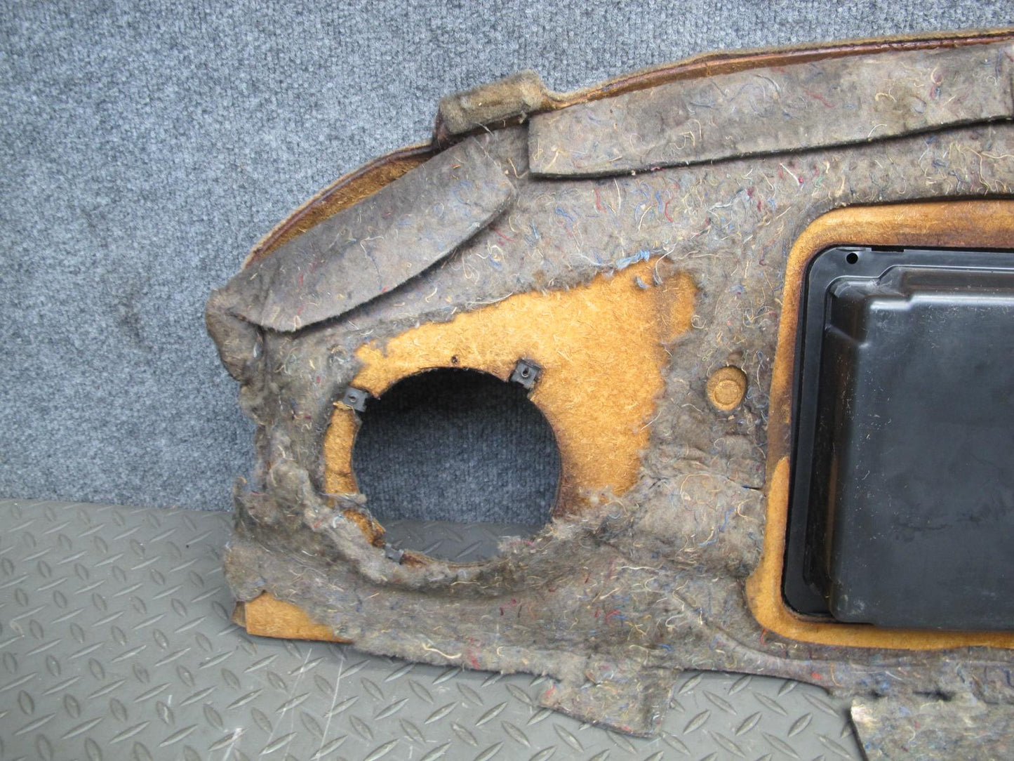 77-85 Mercedes W123 Sedan Rear Parcel Shelf Cover Panel OEM