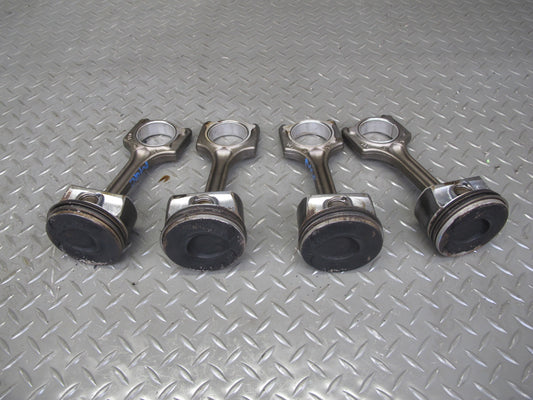 11-12 Mini JCW R55 R56 R57 R58 N14 Set of 4 Engine Piston Connecting Rod 77K OEM