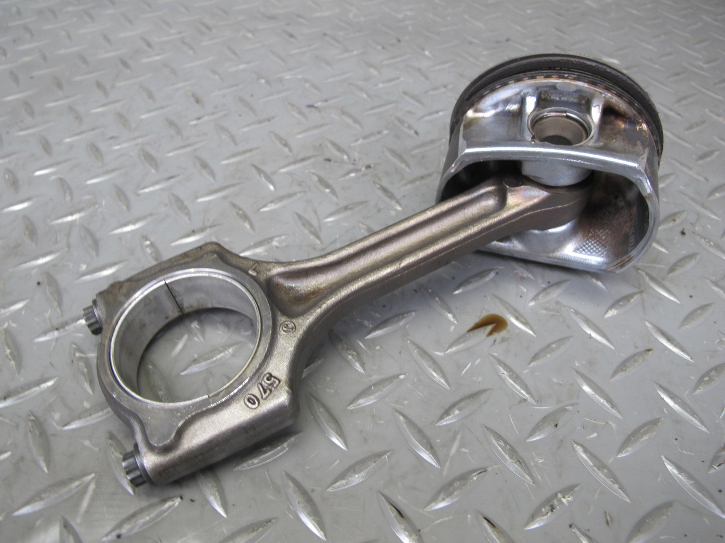 11-12 Mini JCW R55 R56 R57 R58 N14 Set of 4 Engine Piston Connecting Rod 77K OEM