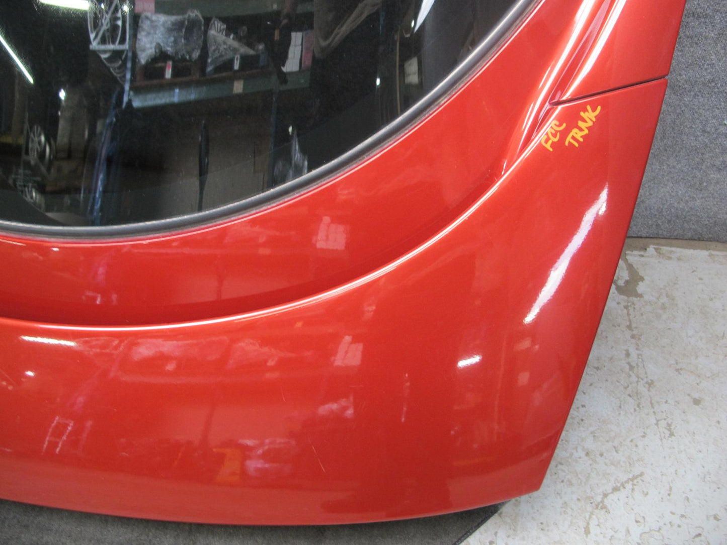 93-02 Chevrolet Camaro Coupe Rear Hatch Trunk Lid Tailgate Liftgate RED OEM