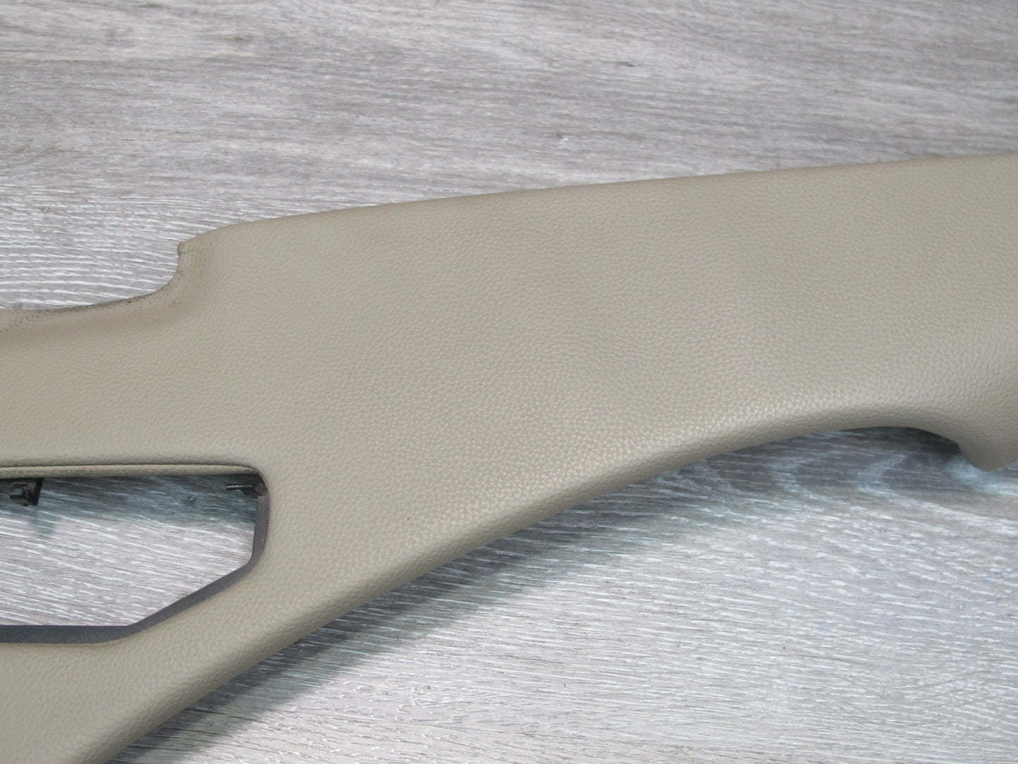 03-06 Mercedes R230 Rear Left Quarter Hinge Flap Trim Edge Cover Beige OEM