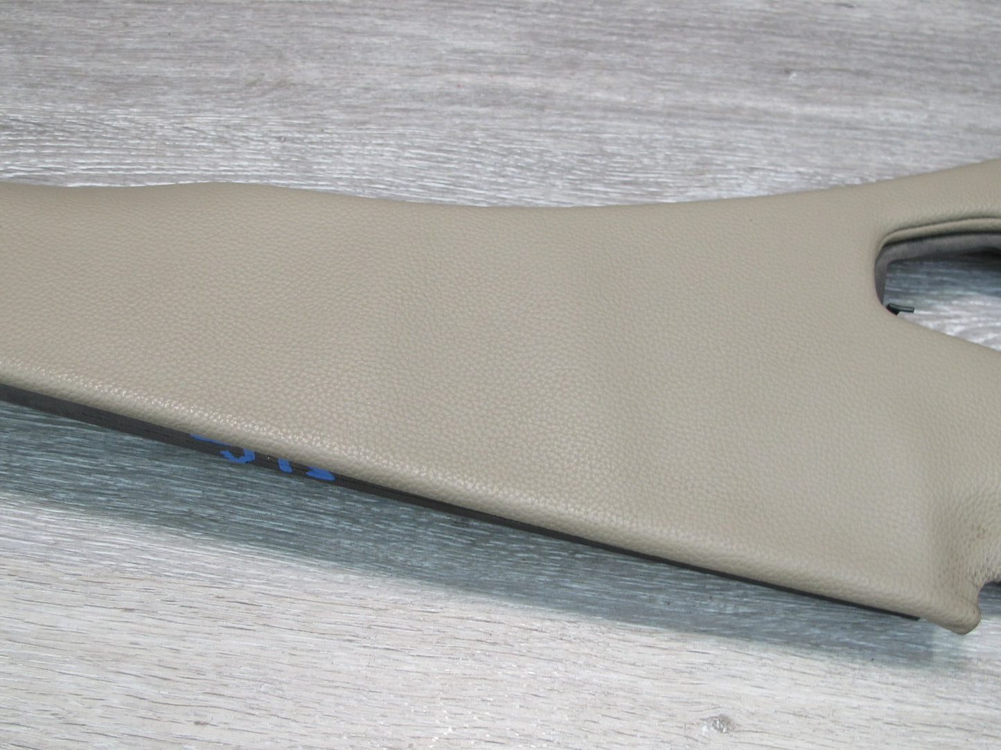 03-06 Mercedes R230 Rear Left Quarter Hinge Flap Trim Edge Cover Beige OEM