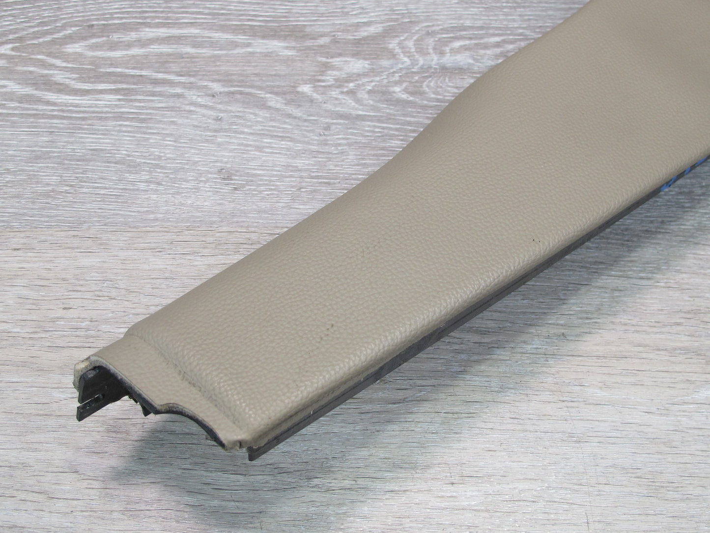 03-06 Mercedes R230 Rear Left Quarter Hinge Flap Trim Edge Cover Beige OEM