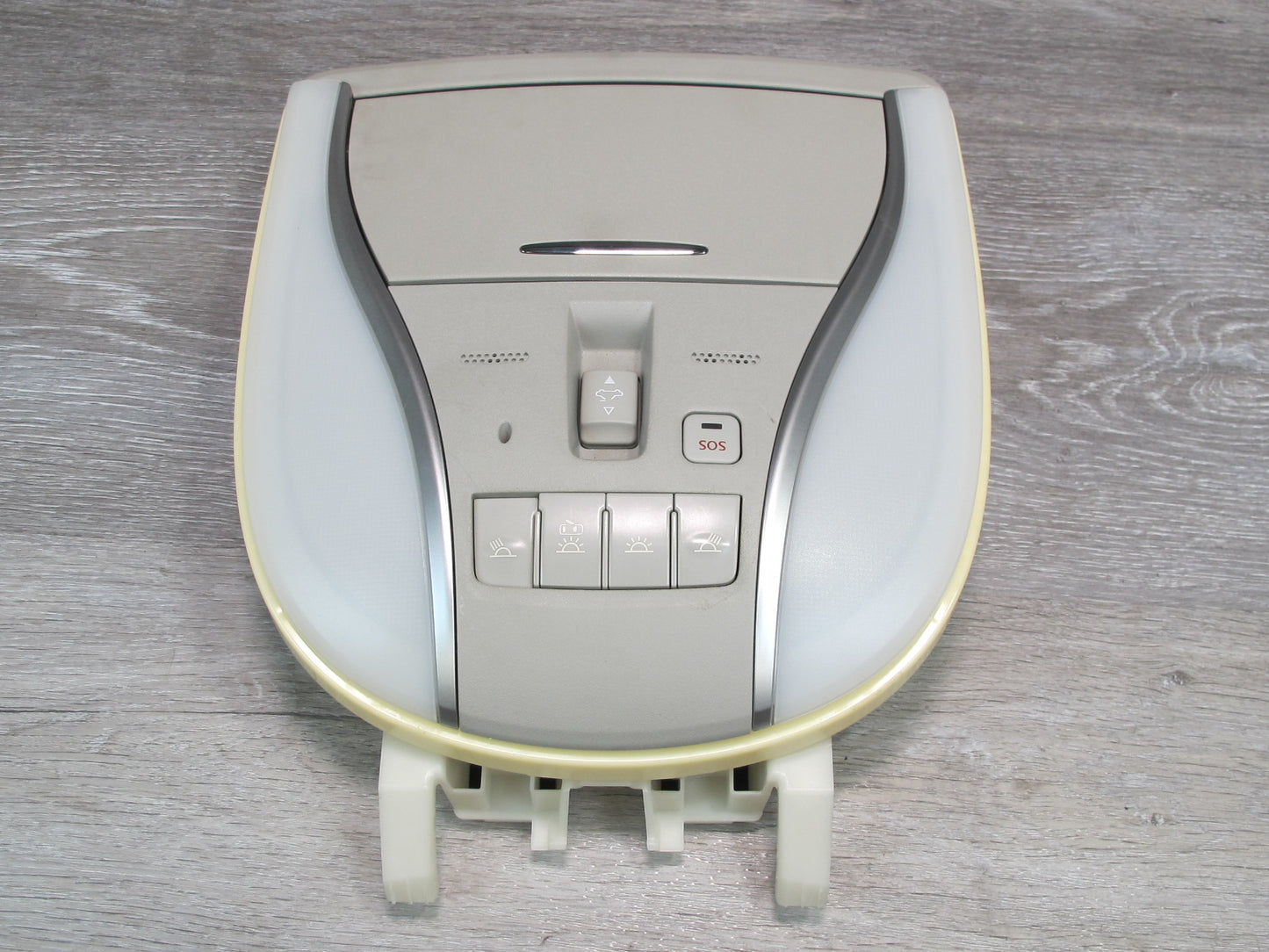 2014-2016 Infiniti QX60 Upper Overhead Roof Dome Reading MAP Light Lamp Set