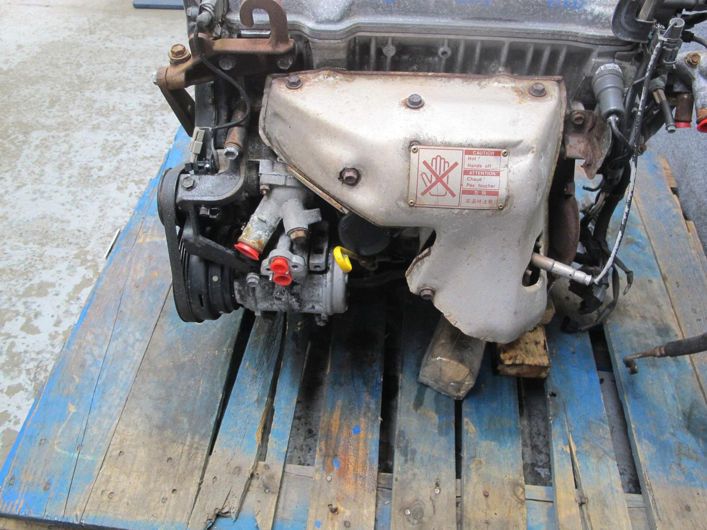 91-92 Toyota SW21L MR2 A/T 2.2L 5SFE VIN S 4TH Digit NON Turbo Engine Motor