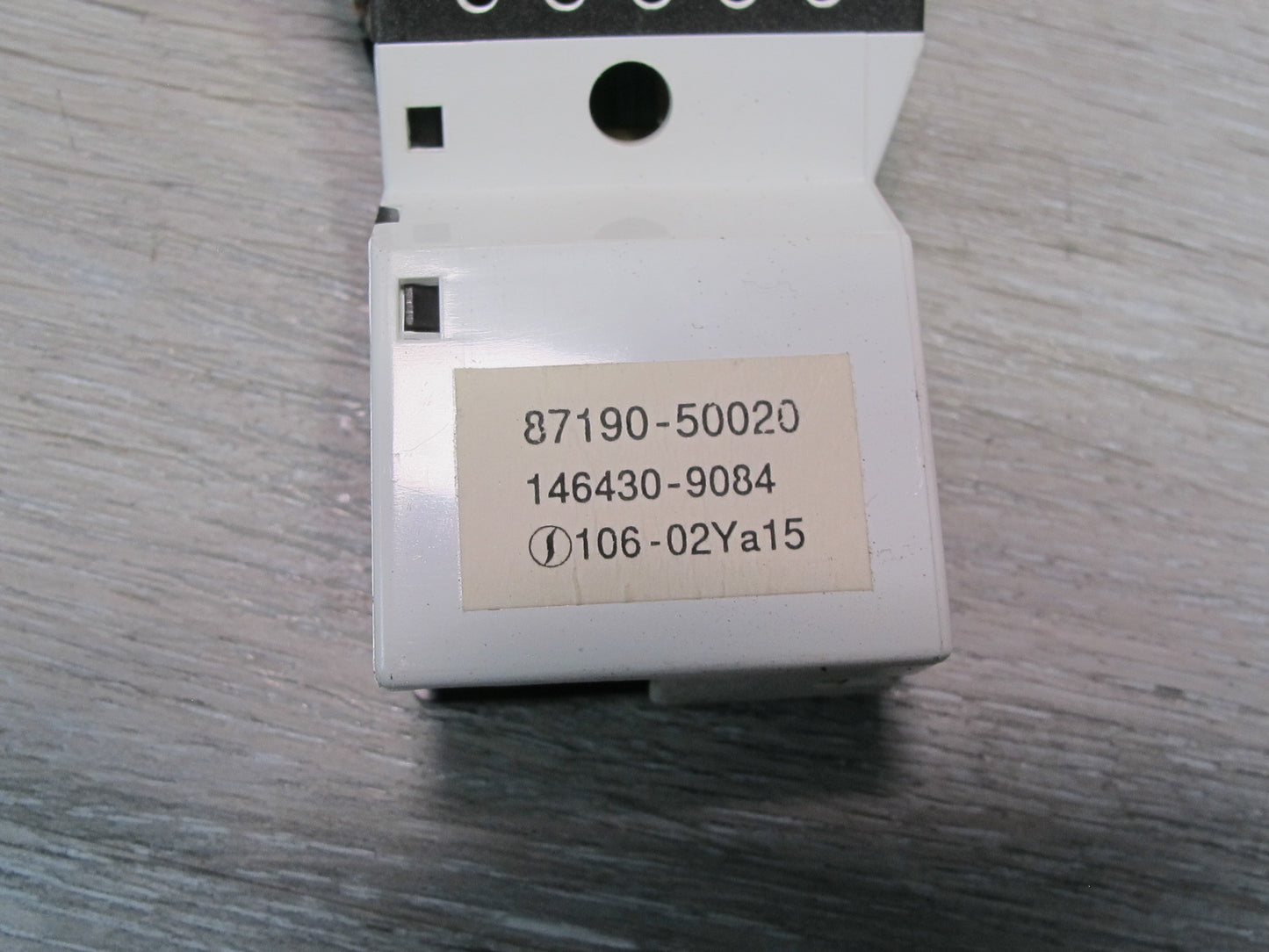 01-06 Lexus UCF30L LS430 Passenger Temperature Control Switch 87190-50020 OEM