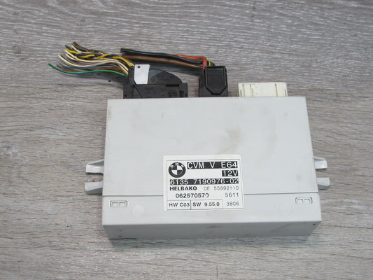 2006-2010 BMW E64 Convertible Folding TOP Roof Control Module 7190976