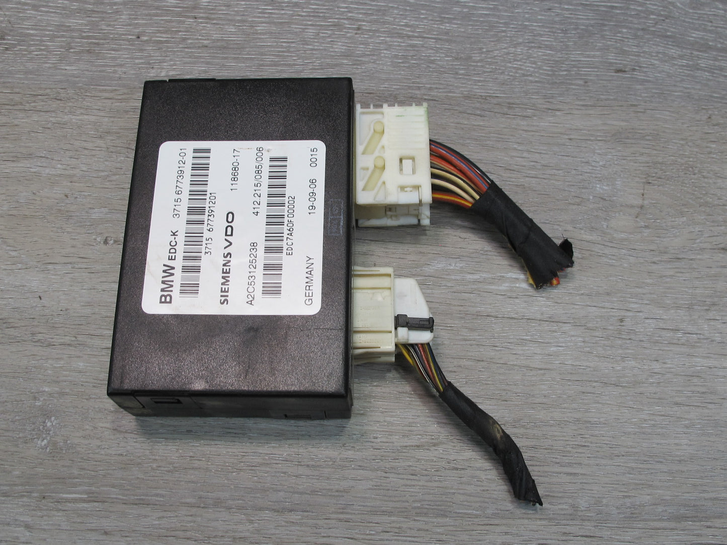 2006-2010 BMW E63 E64 M6 Suspension Damping Control Module 6773912