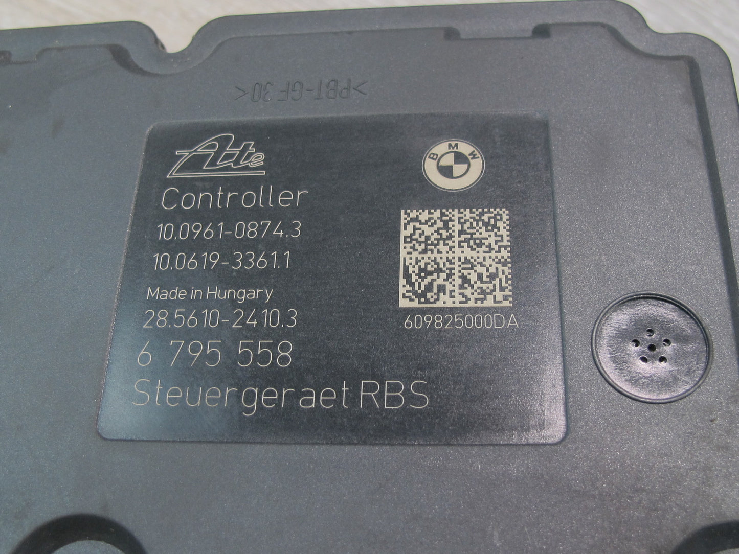 2010-2011 BMW E72 X6 Hybrid ABS SBA Hydraulic Control Module Unit 6795558