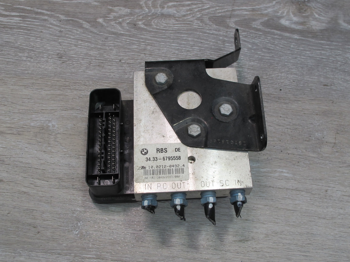 2010-2011 BMW E72 X6 Hybrid ABS SBA Hydraulic Control Module Unit 6795558