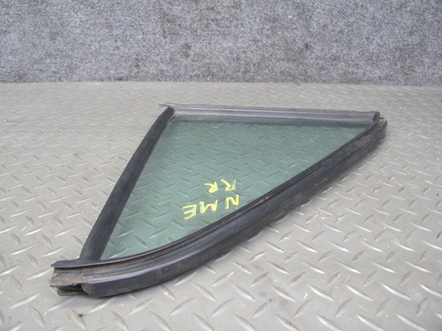 75-85 Mercedes W123 Rear Right Door Vent Glass Window OEM