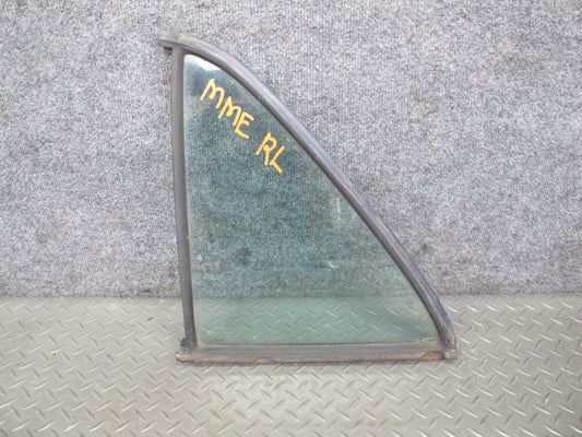 75-83 Mercedes W123 Rear Left Door Vent Glass Window OEM