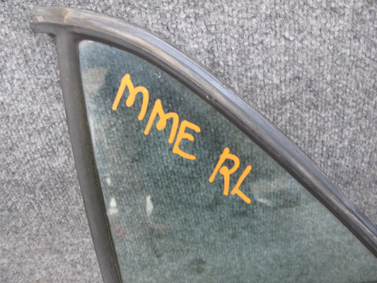 75-83 Mercedes W123 Rear Left Door Vent Glass Window OEM
