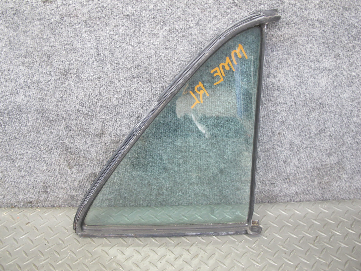 75-83 Mercedes W123 Rear Left Door Vent Glass Window OEM