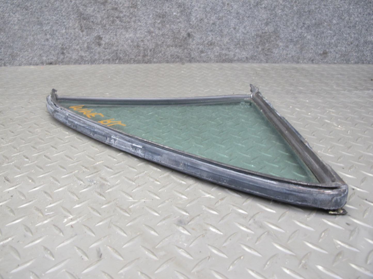 75-83 Mercedes W123 Rear Left Door Vent Glass Window OEM