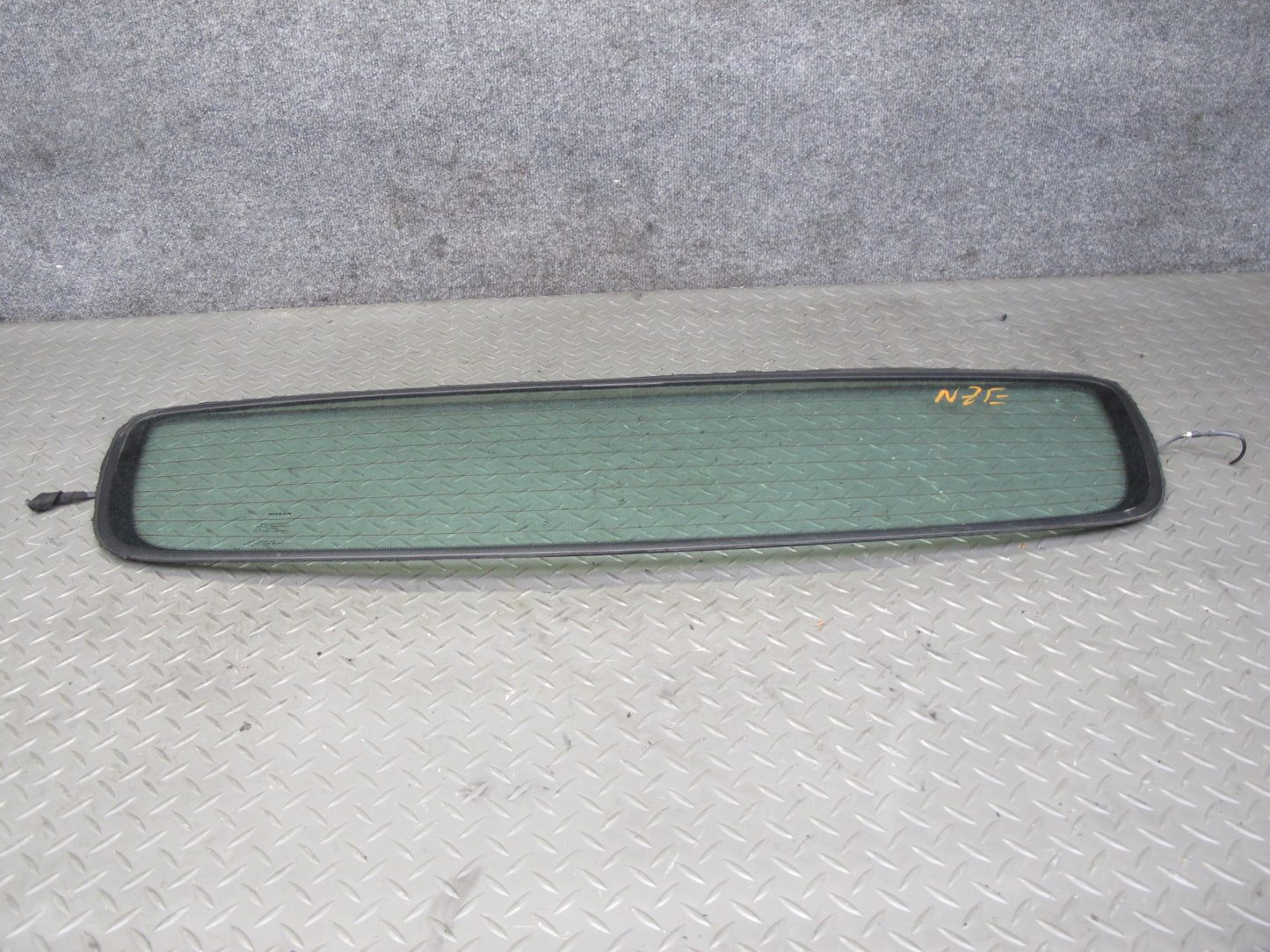 10-19 Nissan 370Z Z34 Convertible Rear Heated Windshield Glass OEM