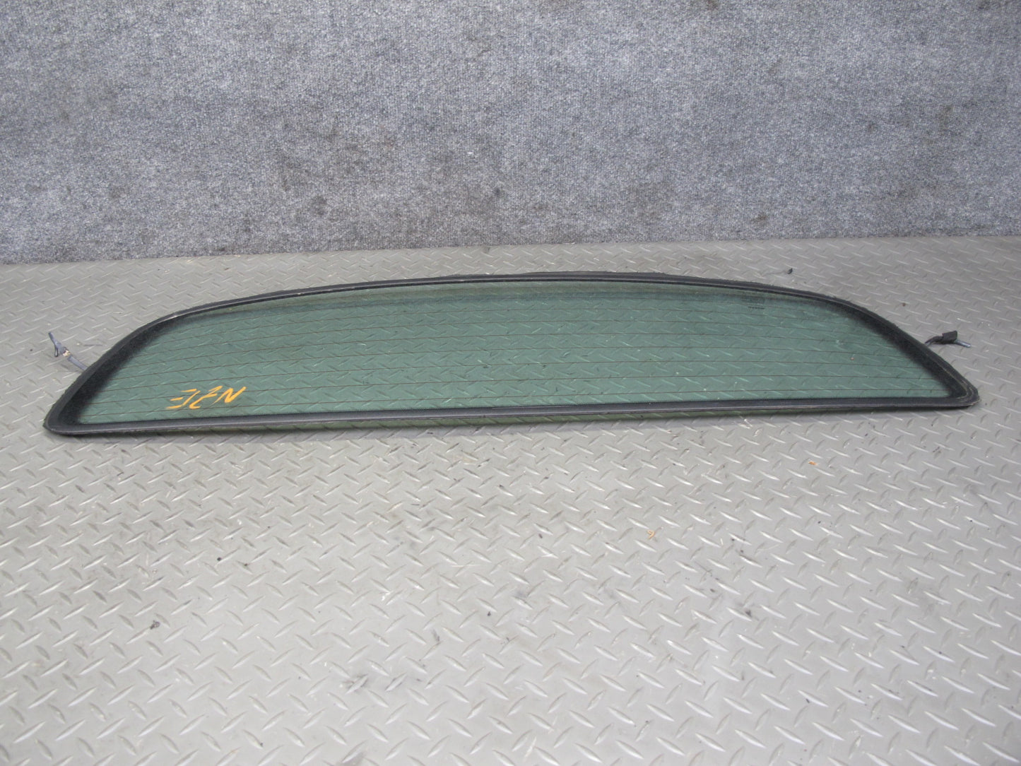 10-19 Nissan 370Z Z34 Convertible Rear Heated Windshield Glass OEM