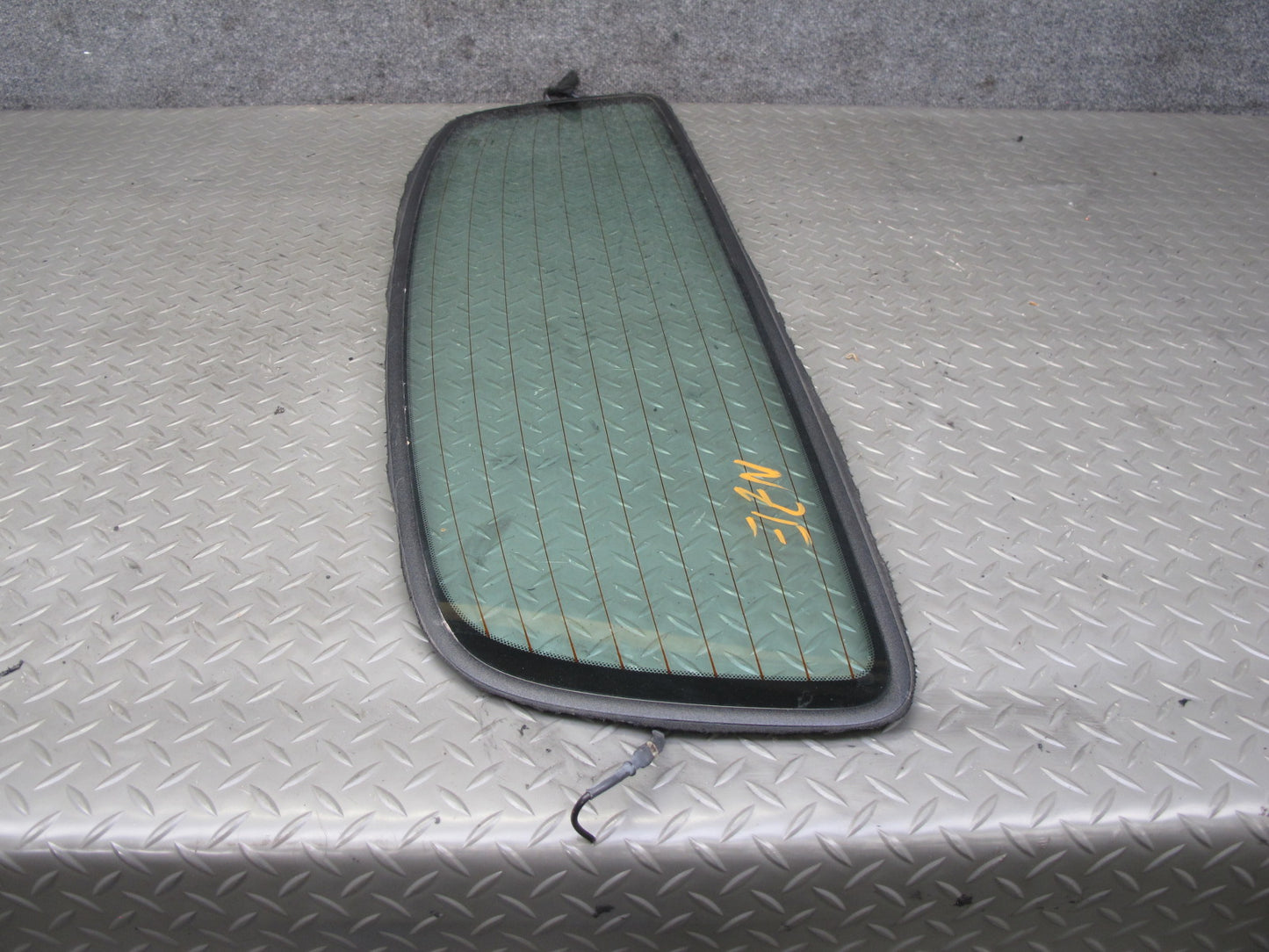 10-19 Nissan 370Z Z34 Convertible Rear Heated Windshield Glass OEM