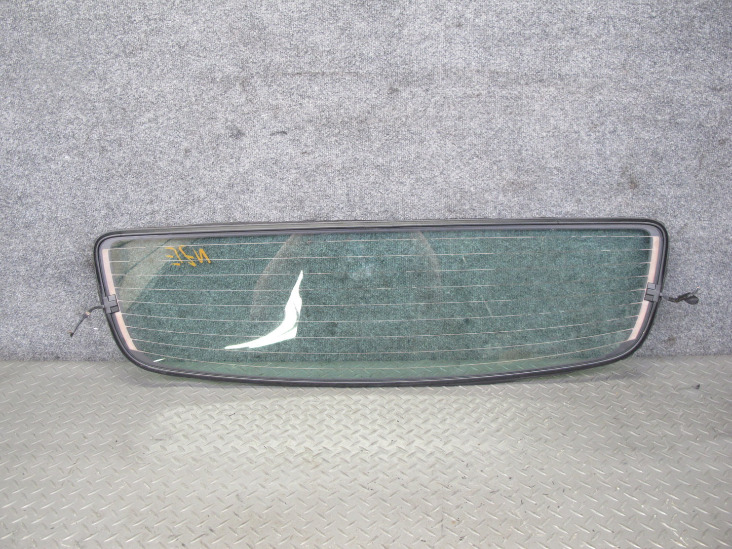 10-19 Nissan 370Z Z34 Convertible Rear Heated Windshield Glass OEM