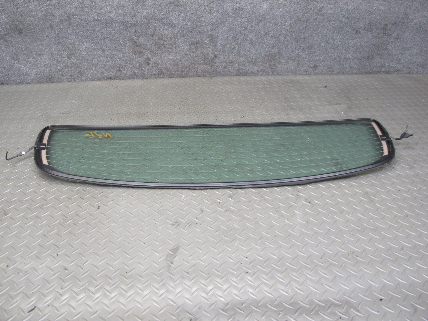 10-19 Nissan 370Z Z34 Convertible Rear Heated Windshield Glass OEM