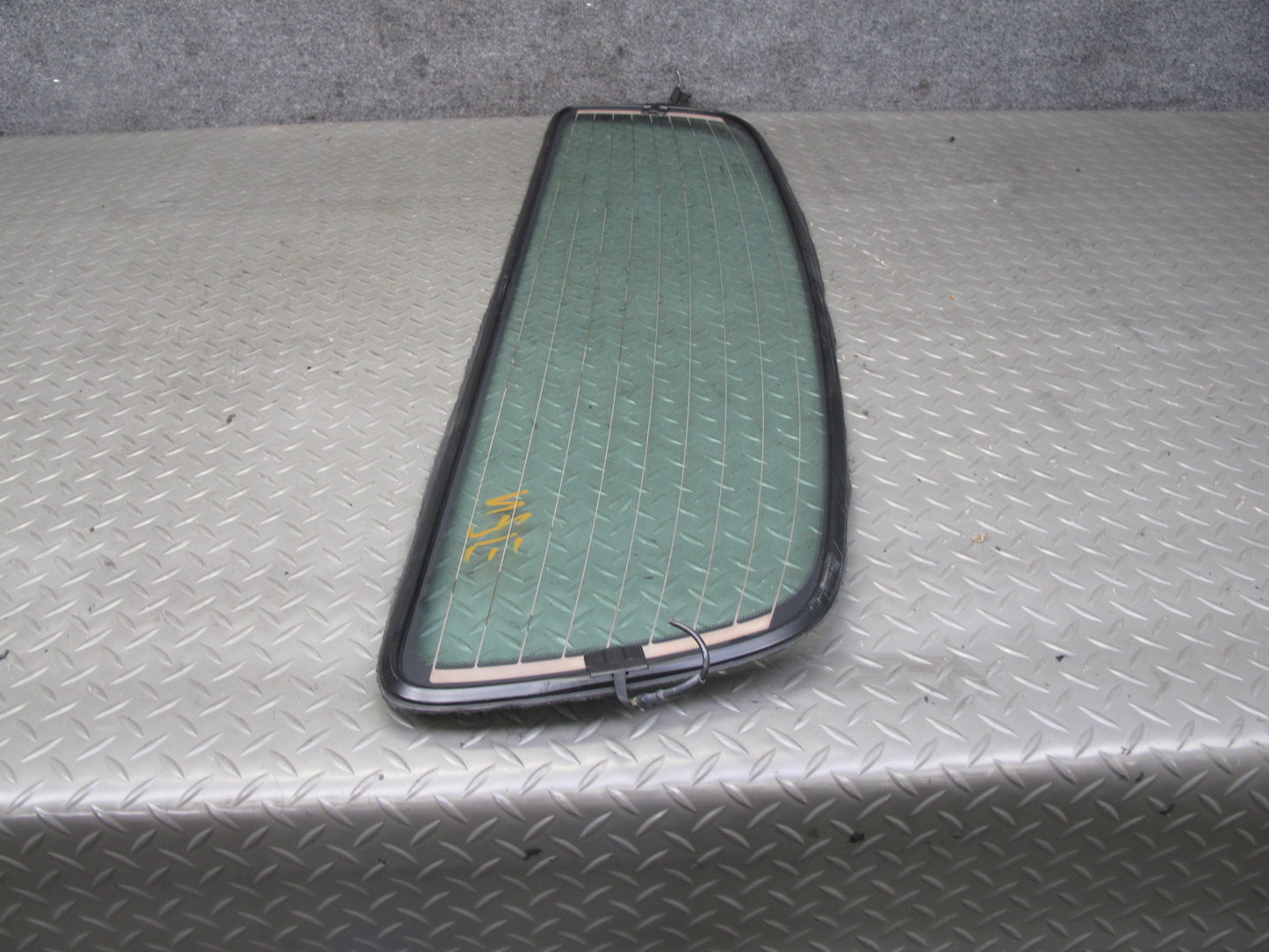 10-19 Nissan 370Z Z34 Convertible Rear Heated Windshield Glass OEM