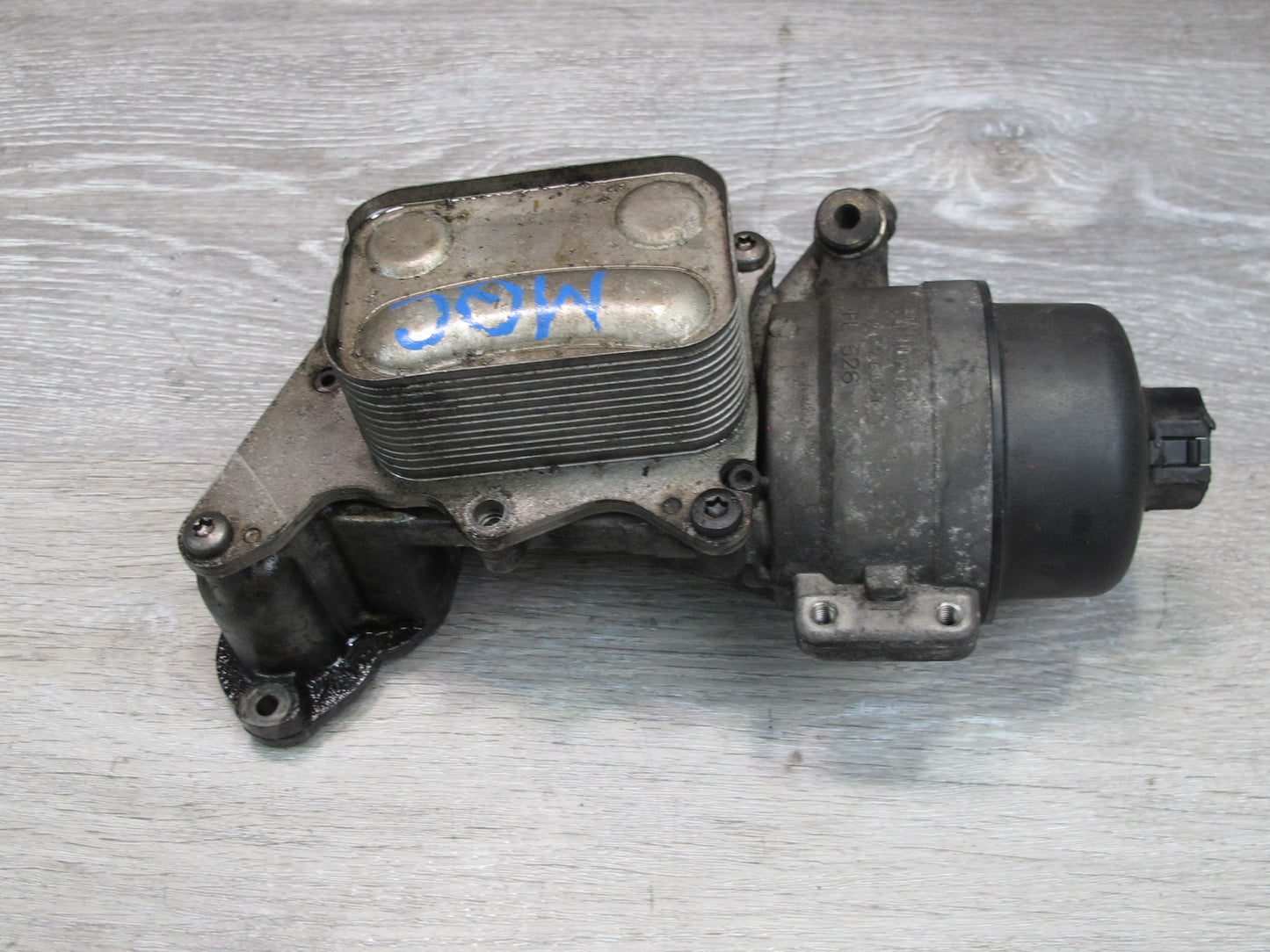 11-15 Mini Cooper JCW R55 R56 R57 R58 N14 Engine Oil Filter Housing w Cooler OEM