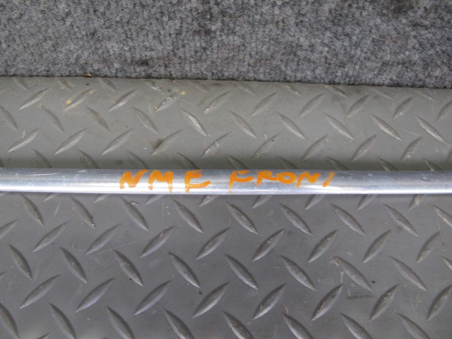 77-85 Mercedes W123 Front Windshield Exterior A Pillar Chrome Trim Molding Set