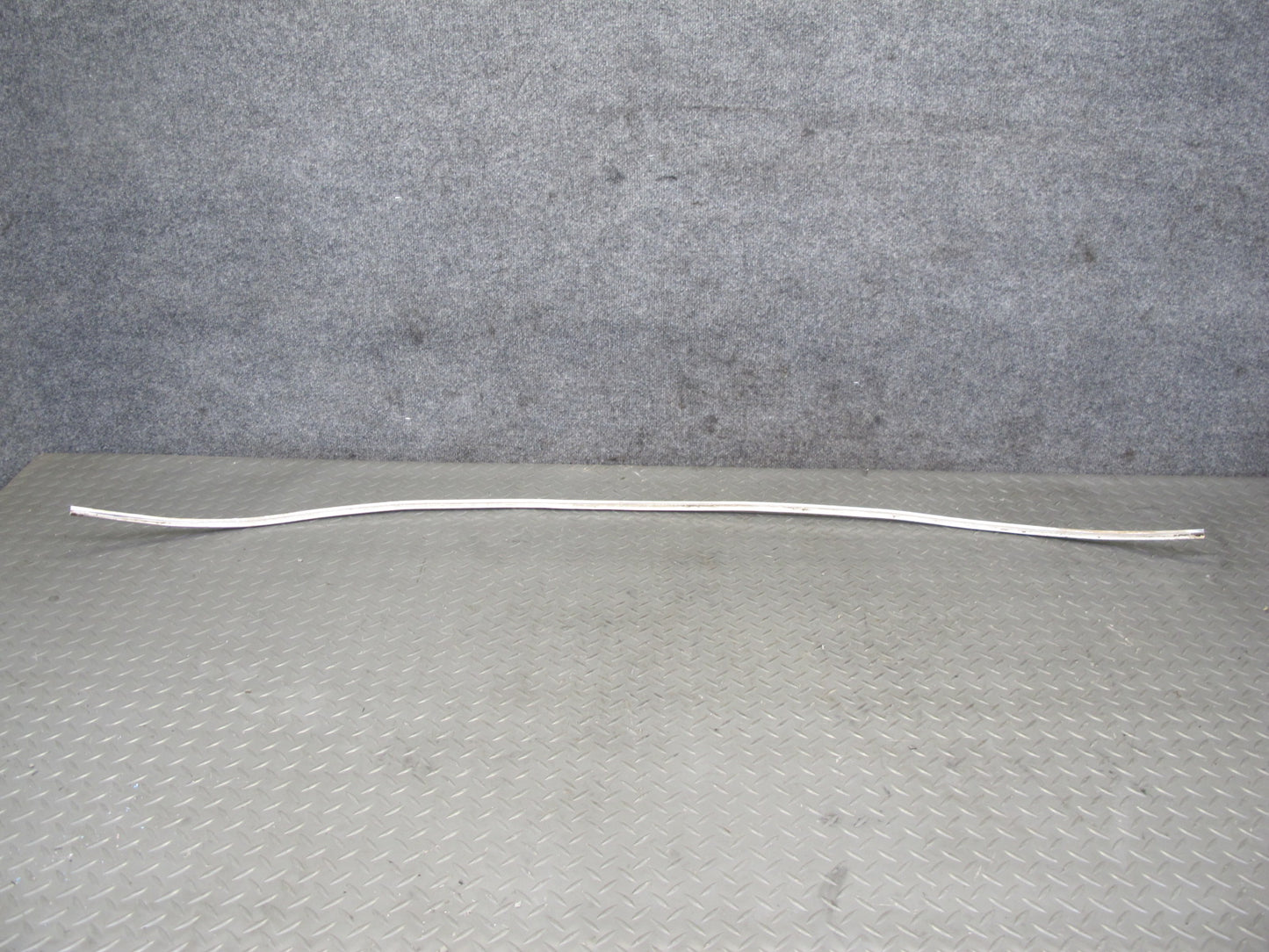 77-85 Mercedes W123 Front Windshield Exterior A Pillar Chrome Trim Molding Set