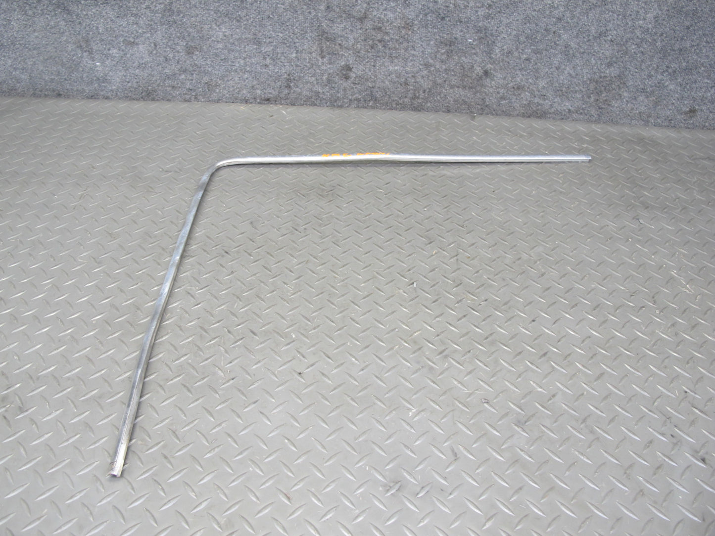 77-85 Mercedes W123 Front Windshield Exterior A Pillar Chrome Trim Molding Set