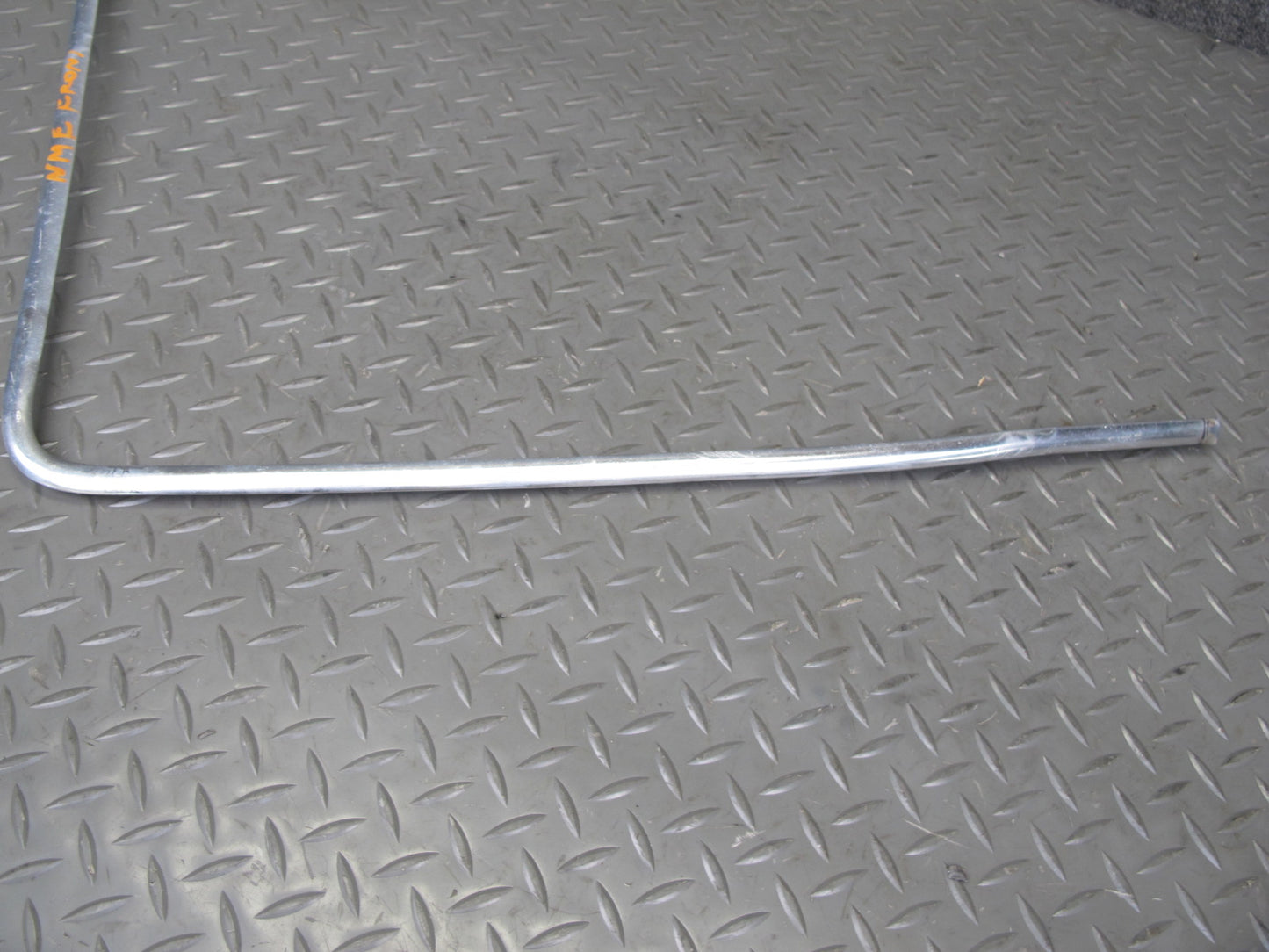 77-85 Mercedes W123 Front Windshield Exterior A Pillar Chrome Trim Molding Set