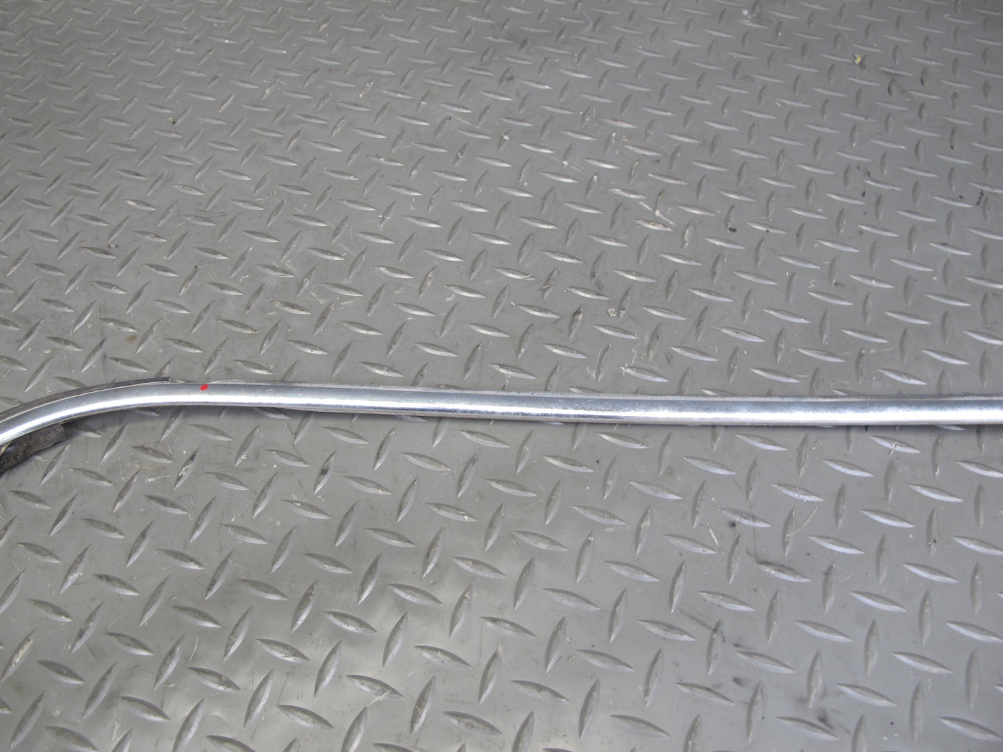 77-85 Mercedes W123 Sedan Left & Right Door Upper Roof Chrome Trim Molding Set