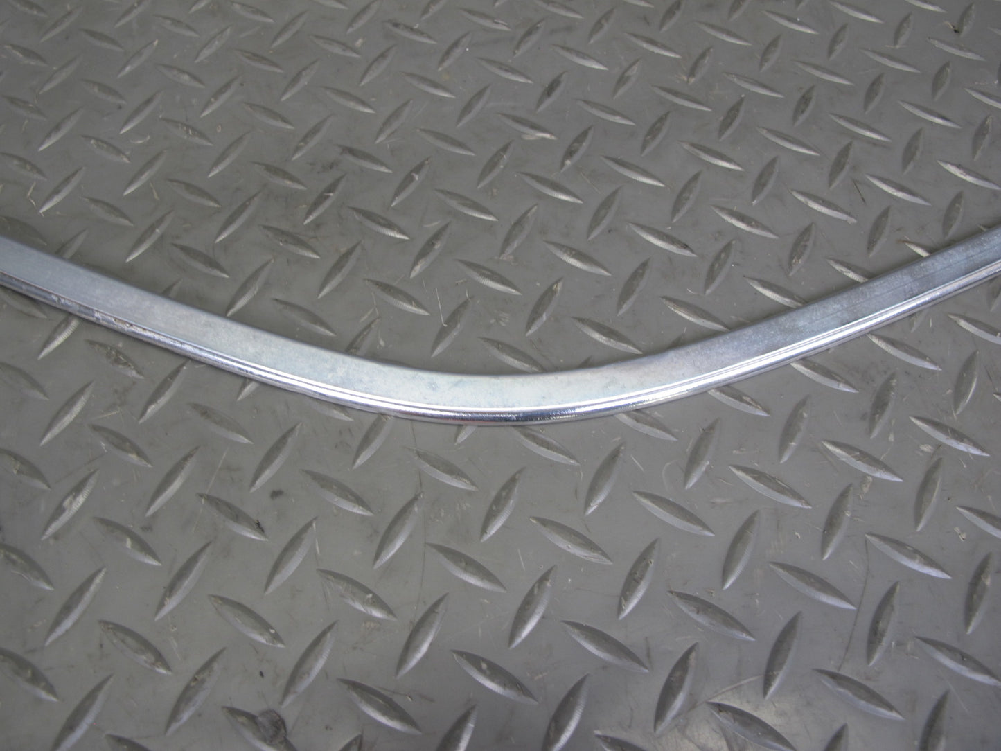 77-85 Mercedes W123 Sedan Front & Rear Left Door Chrome Trim Molding Set OEM