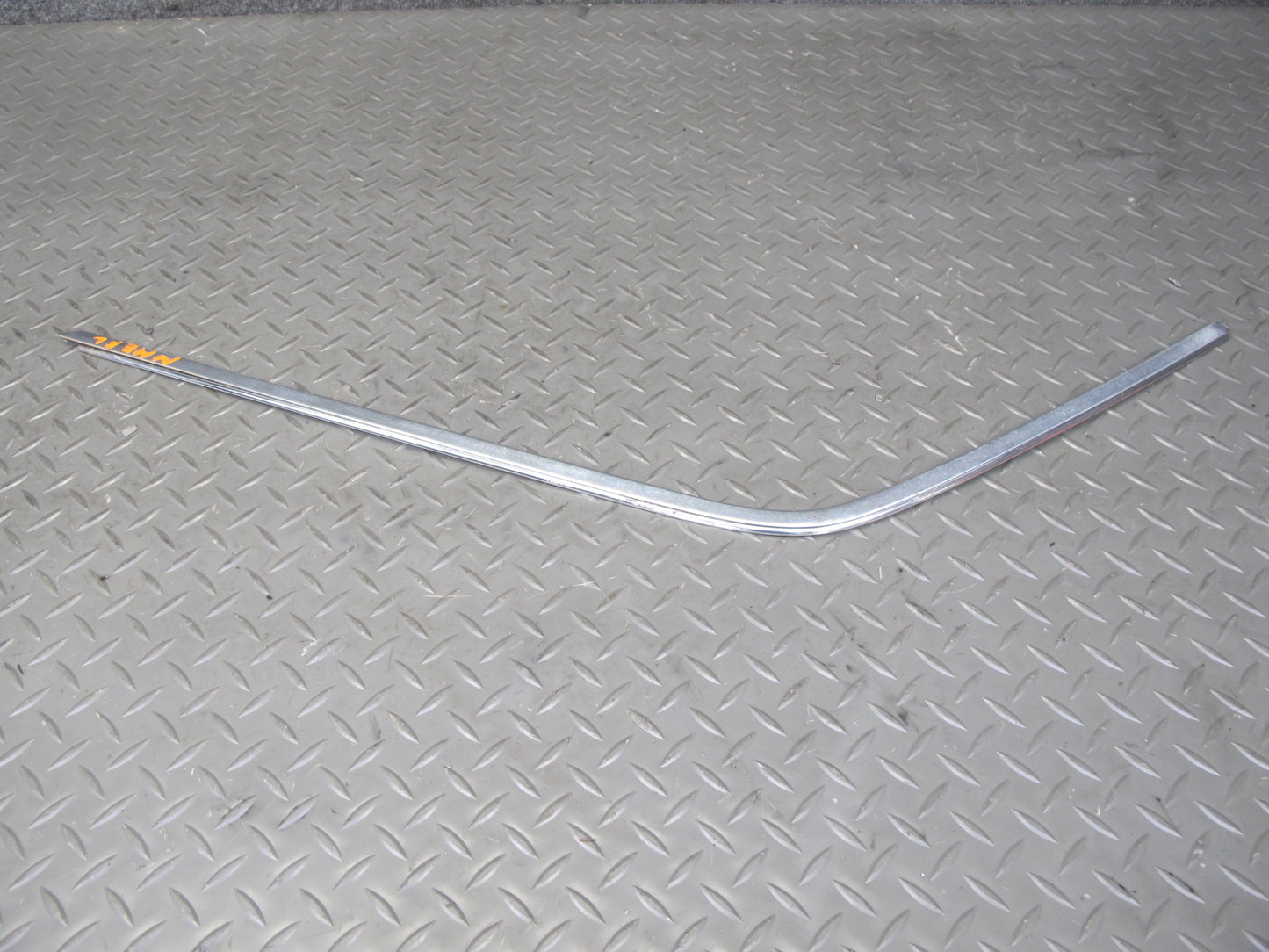 77-85 Mercedes W123 Sedan Front & Rear Left Door Chrome Trim Molding Set OEM