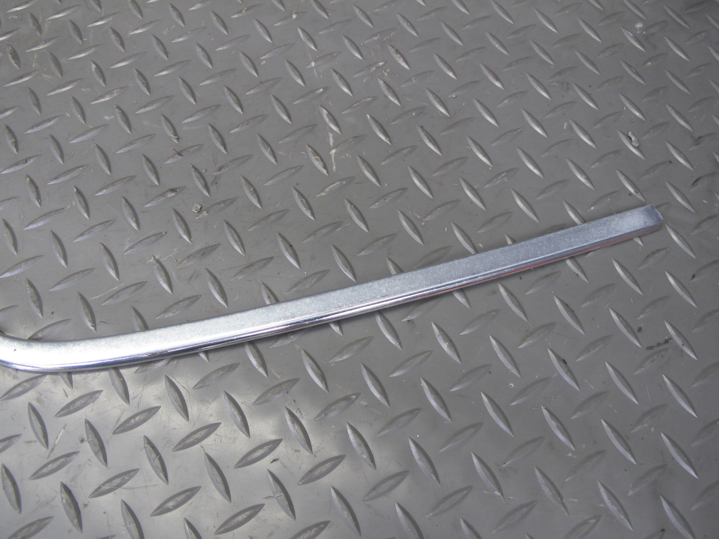 77-85 Mercedes W123 Sedan Front & Rear Left Door Chrome Trim Molding Set OEM