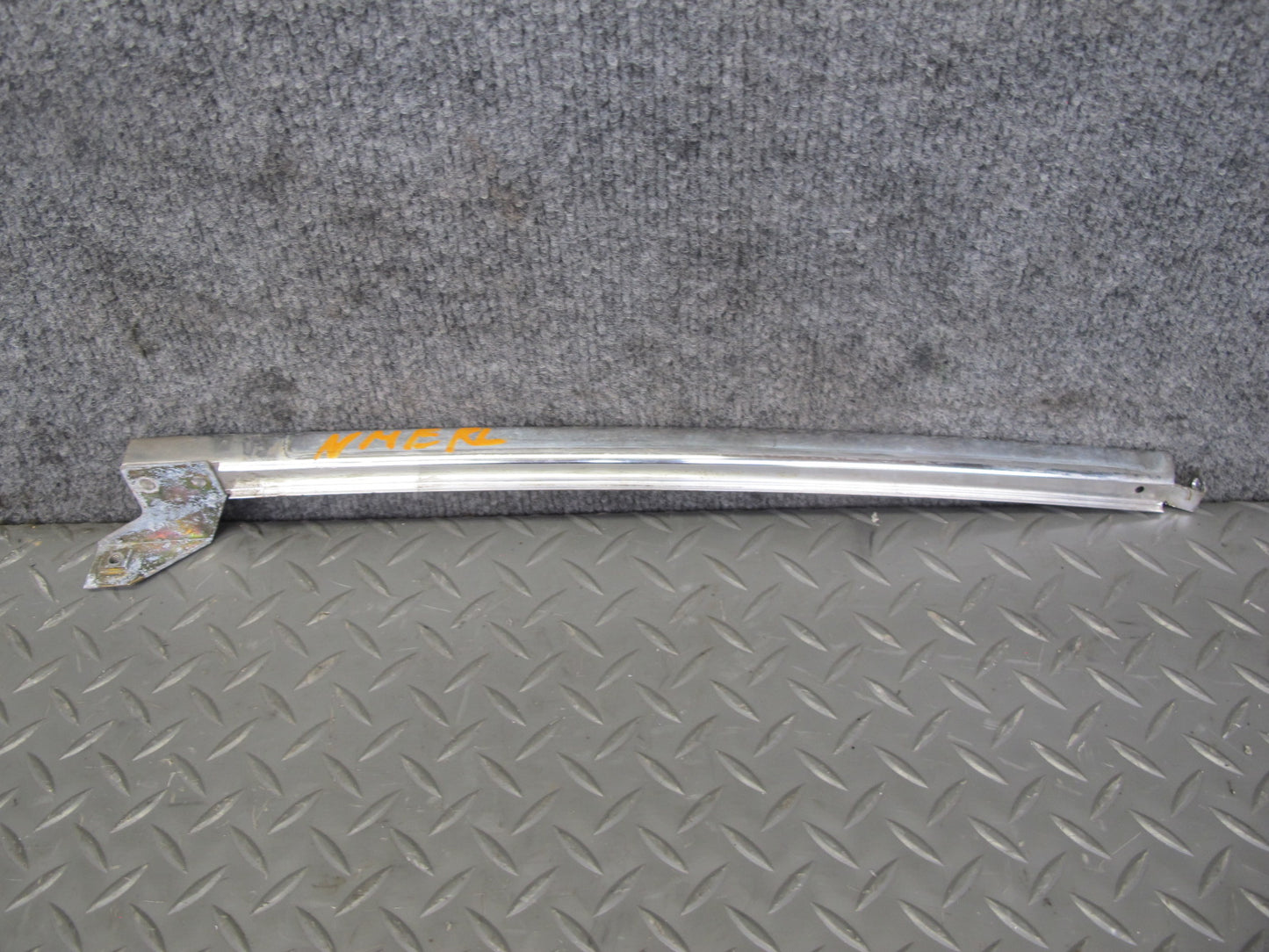 77-85 Mercedes W123 Sedan Front & Rear Left Door Chrome Trim Molding Set OEM