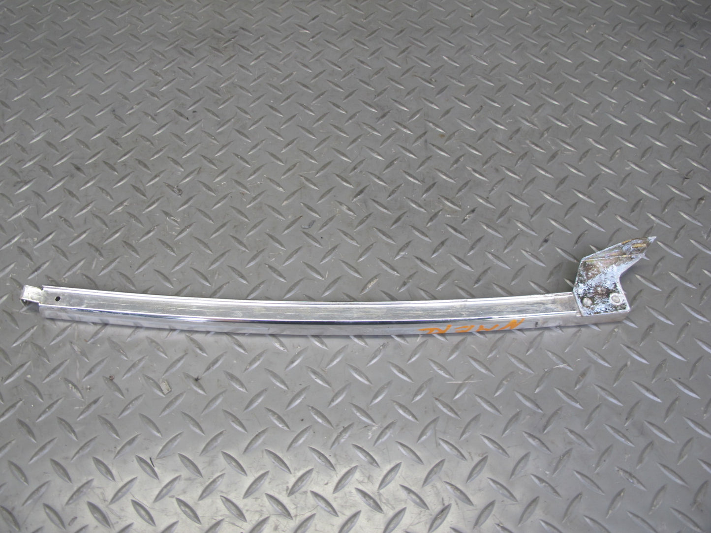 77-85 Mercedes W123 Sedan Front & Rear Left Door Chrome Trim Molding Set OEM