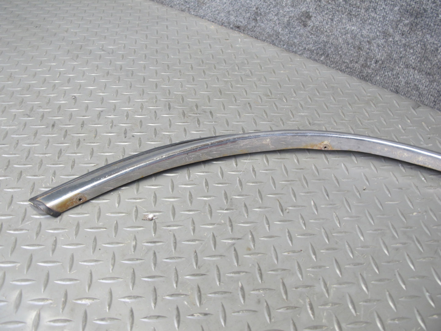 77-85 Mercedes W123 Set of 2 Rear Wheel Arch Fender Flare Chrome Trim Cover OEM